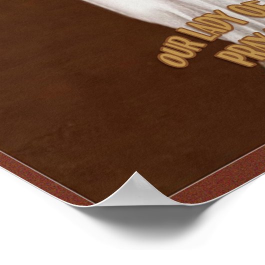 Onze dame van Akita Poster (Hoek)