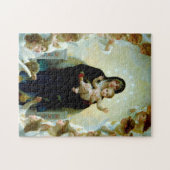 Onze dame van Angels Beauful Madonna en Child Legpuzzel (Horizontaal)