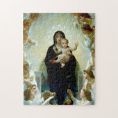 Onze dame van Angels Beauful Madonna en Child Legpuzzel (Verticaal)