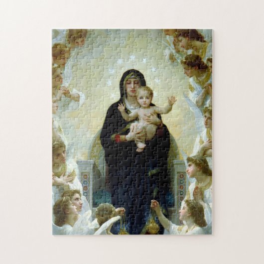 Onze dame van Angels Beauful Madonna en Child Legpuzzel (Verticaal)