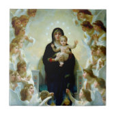 Onze dame van Angels Beauful Madonna en Child Tegeltje (Voorkant)