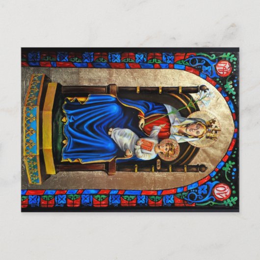 Onze Dame van Briefkaart Walsingham (Voorkant)