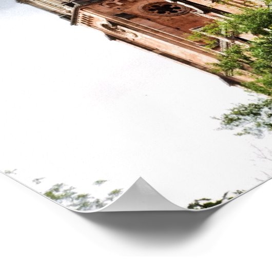 Onze dame van Covadonga Poster (Hoek)