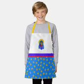 Onze dame van Czestochowa Apron Schort (Gedragen)