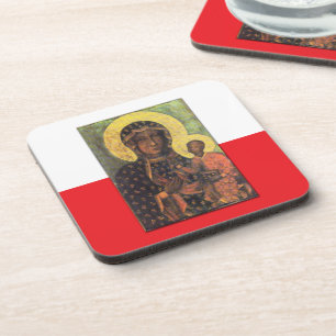 Onze dame van Czestochowa Bier Onderzetter