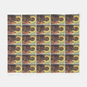 Onze dame van Czestochowa Fleece Deken (Voorkant (Horizontaal))