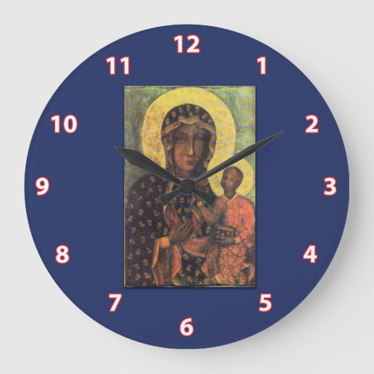 Onze dame van Czestochowa Grote Klok (Voorkant)