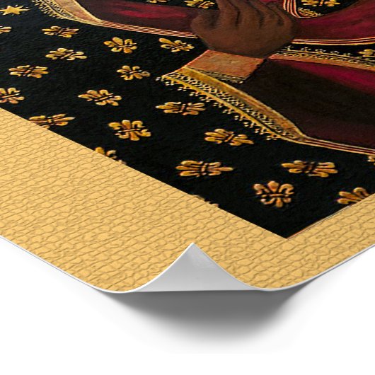 Onze dame van Czestochowa Poster (Hoek)