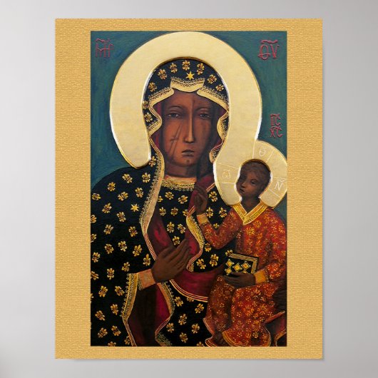 Onze dame van Czestochowa Poster (Voorkant)