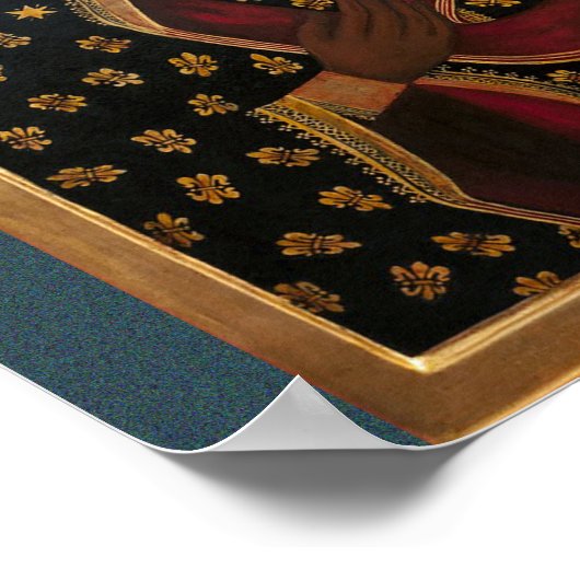 Onze dame van Czestochowa Poster (Hoek)