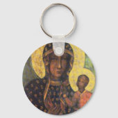 Onze dame van Czestochowa Sleutelhanger (Voorkant)