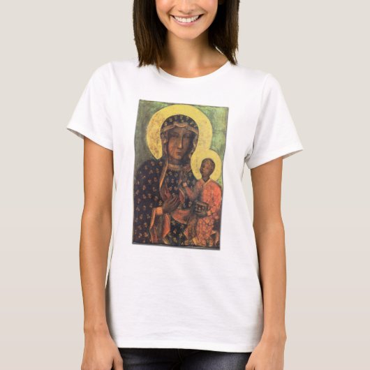 Onze dame van Czestochowa T-shirt (Voorkant)