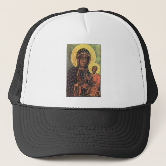 Onze dame van Czestochowa Trucker Pet (Voorkant)