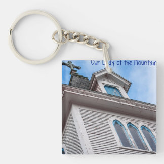 Onze Dame van de Acrylische Sleutelhanger in de be