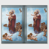 Onze dame van de Angels door William Bouguereau Cadeaupapier (Vlak)