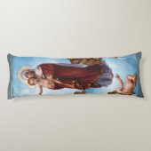 Onze dame van de Angels door William Bouguereau Lichaamskussen (Achterkant)