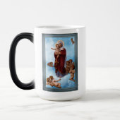 Onze dame van de Angels door William Bouguereau Magische Mok (Links)