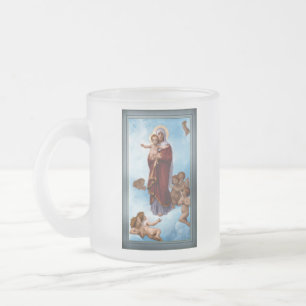 Onze dame van de Angels door William Bouguereau Matglas Koffiemok
