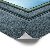 Onze dame van de Angels door William Bouguereau Poster (Hoek)