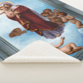 Onze dame van de Angels door William Bouguereau Sherpa Deken (3/4)