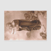 Onze dame van de Angels door William Bouguereau Tissuepapier (Voorkant)