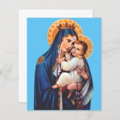 Onze dame van de berg Carmel (Voorkant / Achterkant)