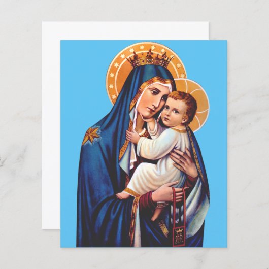 Onze dame van de berg Carmel (Voorkant / Achterkant)