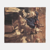 Onze dame van de berg Carmel 1641 Fleece Deken (Voorkant (Horizontaal))