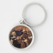 Onze dame van de berg Carmel 1641 Sleutelhanger (Voorkant)