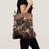Onze dame van de berg Carmel 1641 Tote Bag (Dichtbij)