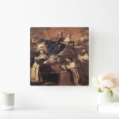 Onze dame van de berg Carmel 1641 Vierkante Klok (Huis)