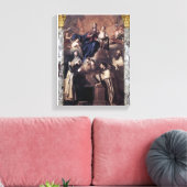 Onze dame van de berg Carmel Canvas Afdruk (Insitu (Woonkamer))