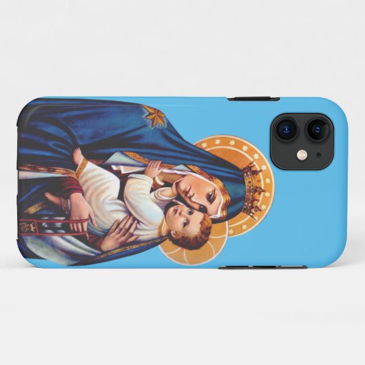 Onze dame van de berg Carmel Case-Mate iPhone Case (Achterkant (horizontaal))