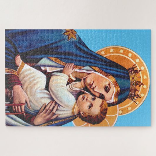 Onze dame van de berg Carmel Legpuzzel (Horizontaal)