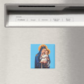 Onze dame van de berg Carmel Magneet (Insitu (Vaatwasser))