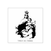 Onze dame van de berg Carmel Rubberstempel (Afrduk)