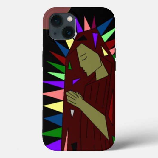 Onze dame van de guadalupe Case-Mate iPhone case (Achterkant)