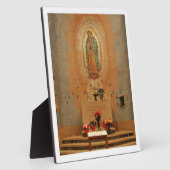 Onze dame van de guadalupe fotoplaat (Zijkant)