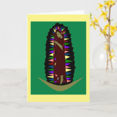 Onze dame van de guadalupe kaart (Gele Bloem)