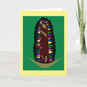 Onze dame van de guadalupe kaart