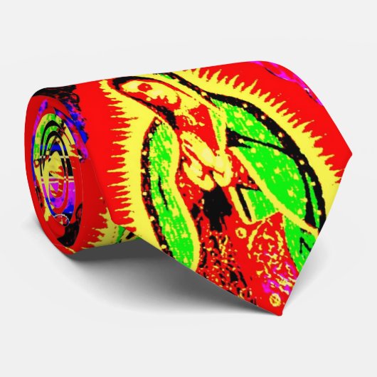 Onze dame van de guadalupe stropdas (Opgerold)