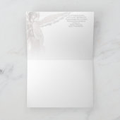 Onze Dame van de Kerstkaart van het Teken Feestdagen Kaart (Binnen)