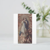 Onze dame van de onbevredigde conceptie briefkaart (Staand voorkant)