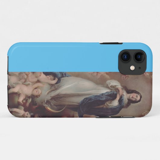 Onze dame van de onbevredigde conceptie Case-Mate iPhone case (Achterkant (horizontaal))