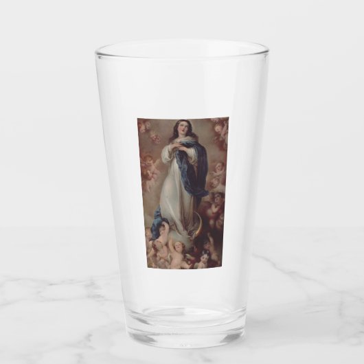 Onze dame van de onbevredigde conceptie glas (Voorkant)
