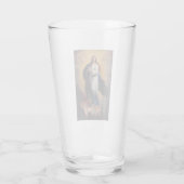 Onze dame van de onbevredigde conceptie glas (Achterkant)