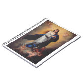 Onze dame van de onbevredigde conceptie notitieboek (Linkerzijde)