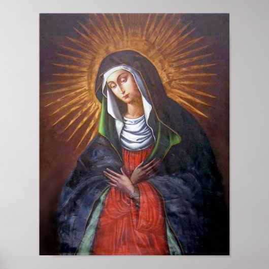 Onze dame van de poort van Dawn Poster (Voorkant)