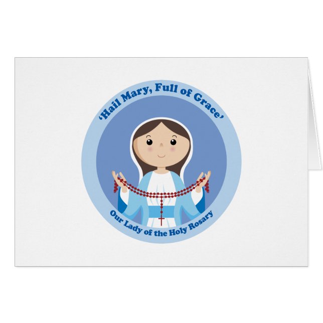 Onze dame van de Rosary (Voorkant Horizontaal)