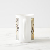 Onze dame van de Rosary Coffee-Mok Porselein Kop (Achterkant)